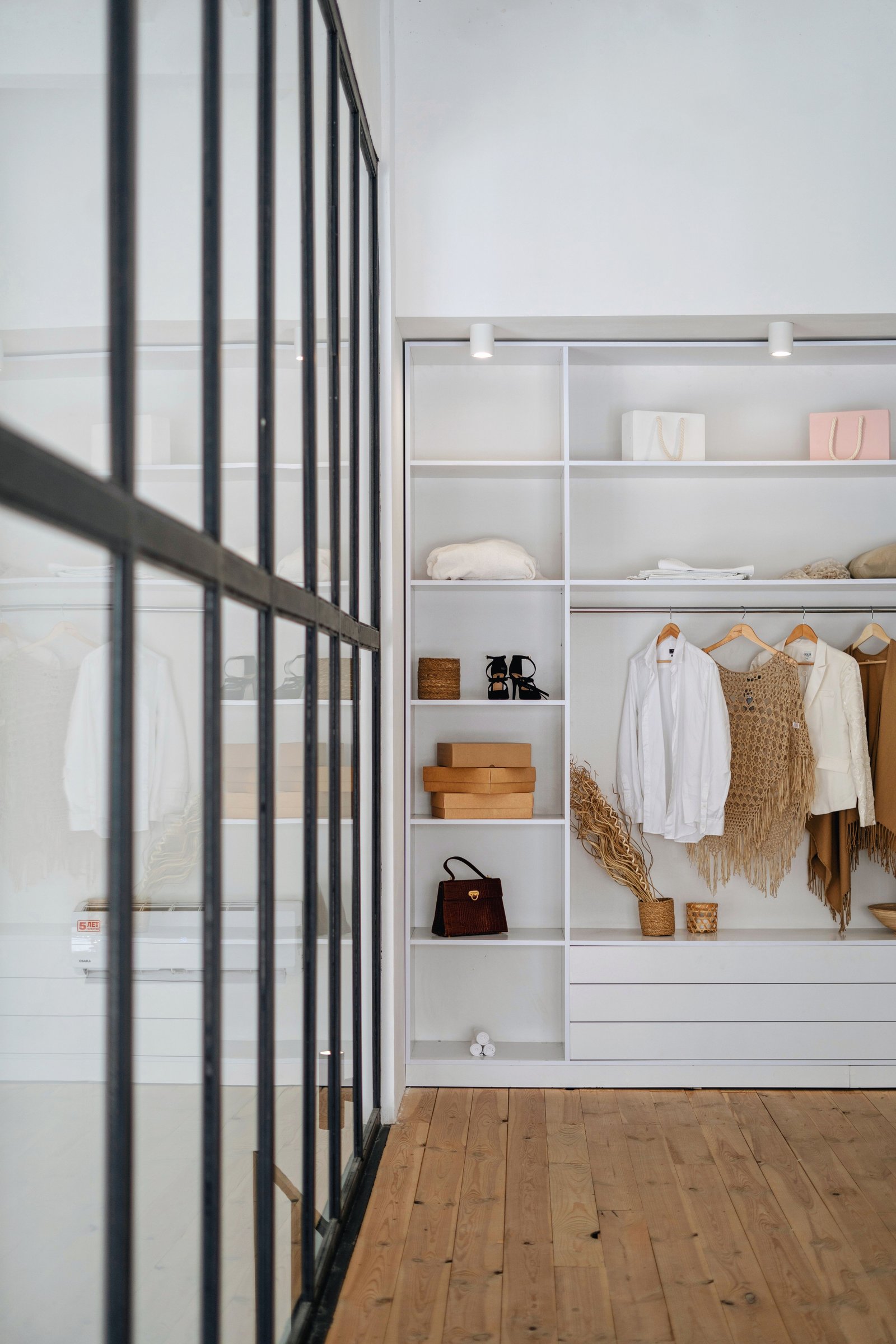 Organized closet